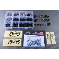 Kit de visserie AVDB spécifique pour carénages SUZUKI SV SVS 650 / 1000 2003 - 2010