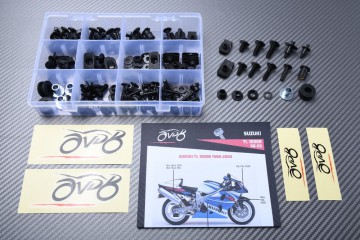 Kit de visserie AVDB spécifique pour carénages SUZUKI TLR 1000 1998 - 2003