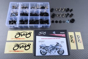 Kit de tornillos AVDB complementario para carenados SUZUKI GSXR 1300 HAYABUSA 1999 - 2007