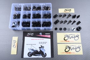 Kit de visserie AVDB spécifique pour carénages YAMAHA TMAX 530 2012 - 2019