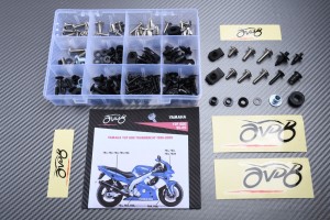 Kit de visserie AVDB spécifique pour carénages YAMAHA YZF 600 THUNDERCAT 1996 - 2005