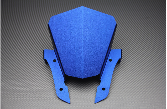 Anodised Aluminium Windshield YAMAHA MT07 / FZ07 2014 - 2017 Anodised Aluminium Windshield YAMAHA MT07 / FZ07 2014 - 2017