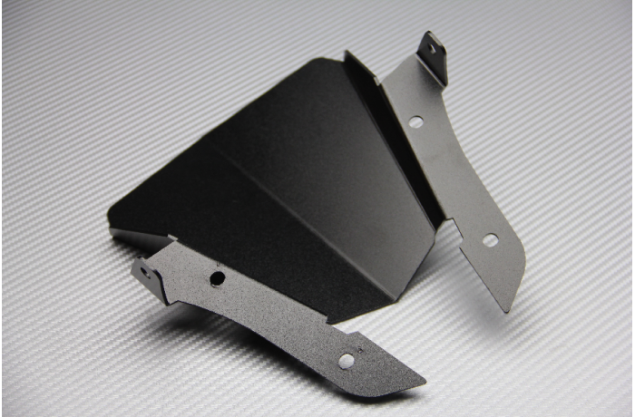 WINDSCHILD AUS ELOXIERTEM ALU YAMAHA MT07 / FZ07 2014 - 2017 WINDSCHILD AUS ELOXIERTEM ALU YAMAHA MT07 / FZ07 2014 - 2017