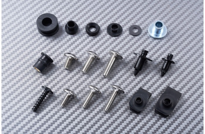 Kit de tornillos AVDB complementario para carenados YAMAHA FJR 1300 2001 - 2012 Kit de tornillos AVDB complementario para carenados YAMAHA FJR 1300 2001 - 2012