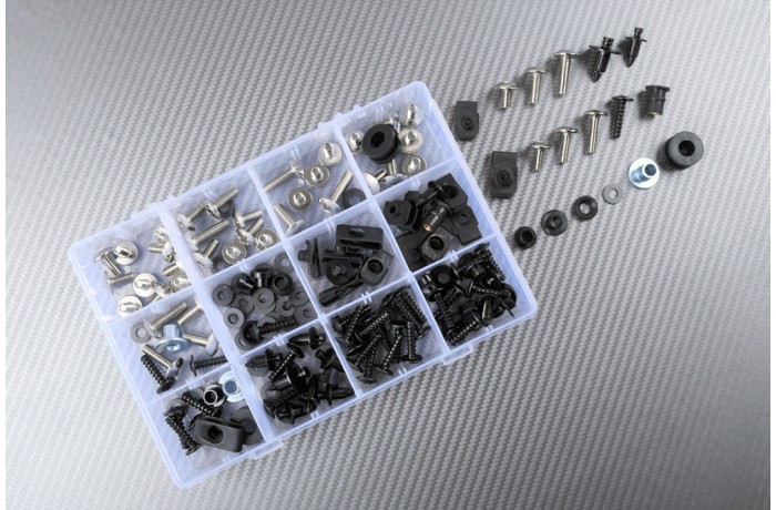 Kit de tornillos AVDB complementario para carenados SUZUKI GSXR 600 / 750 SRAD 1996 - 2000