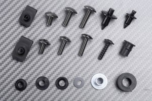 Kit de visserie AVDB spécifique pour carénages SUZUKI GSXR 600 / 750 SRAD 1996 - 2000 Kit de visserie AVDB spécifique pour carénages SUZUKI GSXR 600 / 750 SRAD 1996 - 2000