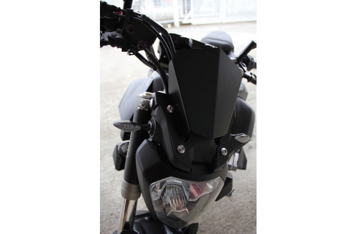 WINDSCHILD AUS ELOXIERTEM ALU YAMAHA MT07 / FZ07 2014 - 2017 WINDSCHILD AUS ELOXIERTEM ALU YAMAHA MT07 / FZ07 2014 - 2017