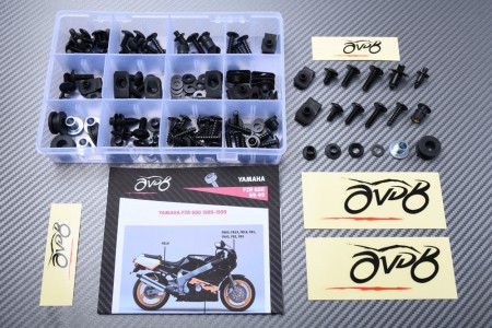 AVDB complementary Hardware / Bolts & Screws Kit for Fairing YAMAHA FZR 600 1989 - 1999