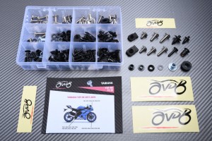 Kit de visserie AVDB spécifique pour carénages YAMAHA YZF R6 / RACE  2017 - 2024