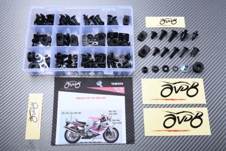 AVDB complementary Hardware / Bolts & Screws Kit for Fairing YAMAHA YZF 750 1993 - 1997