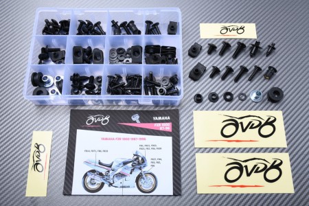 AVDB Specific Hardware / Complete Bolts & Screws Fairing Kit for YAMAHA FZR 1000 1987 - 1996