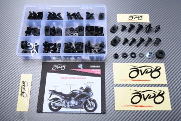 Kit de visserie AVDB spécifique pour carénages YAMAHA FJR 1300 2013 - 2020