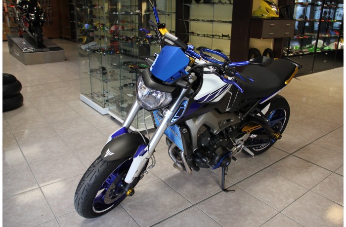 Bulle en aluminium anodisé YAMAHA MT09 2013 - 2016