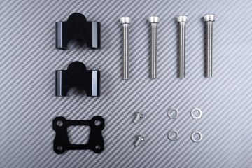 Rehausse pontets / guidon spécifique YAMAHA MT07 2014 - 2020 Rehausse pontets / guidon spécifique YAMAHA MT07 2014 - 2020