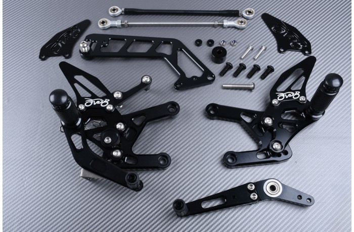 Estriberas Retrasadas AVDB YAMAHA MT10 / FZ10 2016 - 2024 Estriberas Retrasadas AVDB YAMAHA MT10 / FZ10 2016 - 2024