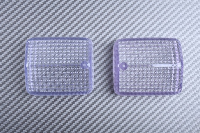 Paire de caches clignotants arrière HONDA CBR 600F / CBR 1000F / AFRICA TWIN / TRANSALP / DOMINATOR / CB 125 250 500 Paire de caches clignotants arrière HONDA CBR 600F / CBR 1000F / AFRICA TWIN / TRANSALP / DOMINATOR / CB 125 250 500