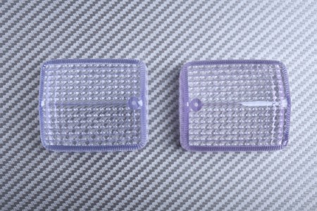 Pair of Rear Turn Signals Lenses HONDA CBR 600F / CBR 1000F / AFRICA TWIN / TRANSALP / DOMINATOR / CB 125 250 500