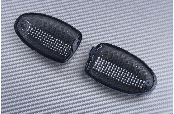 Paire de caches clignotants avant BMW R850 R1100 R1150 R1200 C / R / GS / ADVENTURE Paire de caches clignotants avant BMW R850 R1100 R1150 R1200 C / R / GS / ADVENTURE