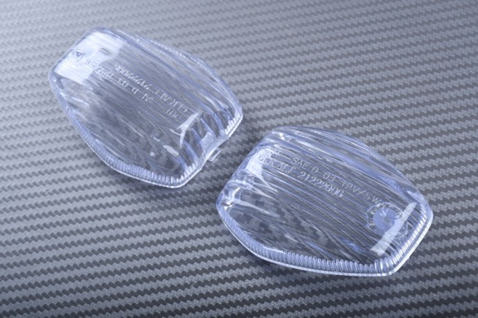 Paire de caches clignotants avant HONDA CBR 600 F FS RR 954 1000 RR / VTR / HORNET / CB1000R / CB1300 / TRANSALP Paire de caches clignotants avant HONDA CBR 600 F FS RR 954 1000 RR / VTR / HORNET / CB1000R / CB1300 / TRANSALP