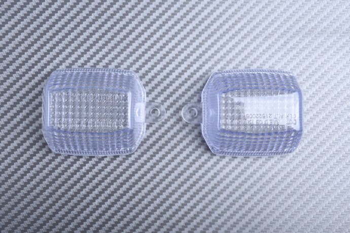 Pair of Front Turn Signals Lenses KAWASAKI ZX6R ZX7R ZX9R ZR7 1994 - 2002 / ZXR 400 750 / ZZR 250 / GPX GPZ KLE Pair of Front Turn Signals Lenses KAWASAKI ZX6R ZX7R ZX9R ZR7 1994 - 2002 / ZXR 400 750 / ZZR 250 / GPX GPZ KLE