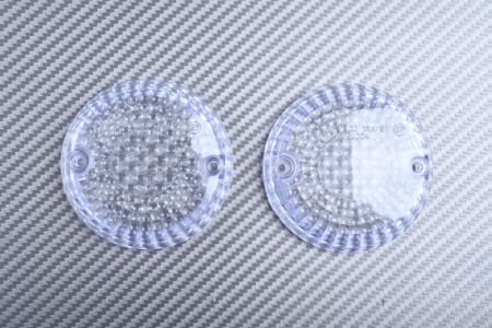 Pareja de cristales intermitentes delanteros KAWASAKI ZEPHYR  / ELIMINATOR  / VULCAN VN / W650 / W800 / EN500 / LTD 450