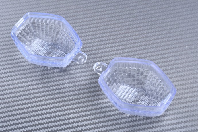 Pair of Front Turn Signals Lenses SUZUKI BANDIT 600 1200 2000 - 2005 / SV650 1000 2003 - 2012 / GSXR 600 750 1000 2000 - 2003