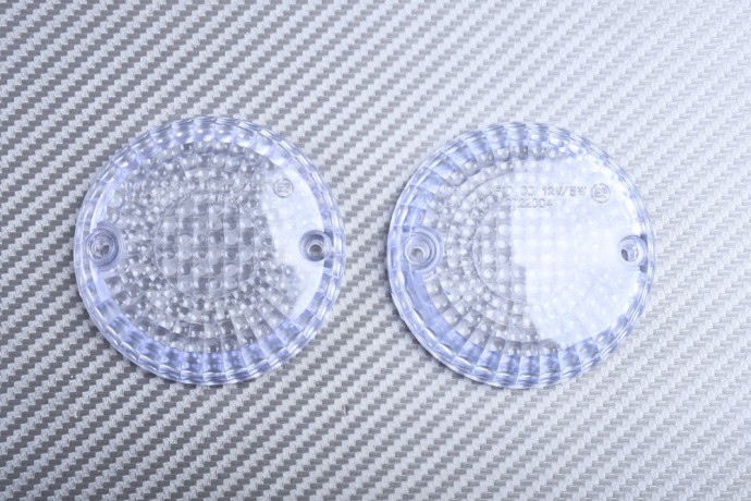 Pair of Front Turn Signals Lenses for many customs YAMAHA Pair of Front Turn Signals Lenses for many customs YAMAHA