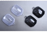 Paar Blinkerkappe Vorne YAMAHA YZF R1 R6 1998 - 2002 / FAZER 600 1000 FZS / YZF 600 750 1000 / FZR 600