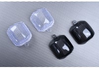 Paire de caches clignotants arrière YAMAHA YZF R1 R6 1998 - 2002 / FAZER 600 1000 FZS / YZF 600 750 1000 / FZR 600 / TRX