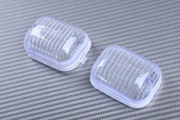 Pareja de cristales intermitentes delanteros HONDA SH 50 100 / MALAGUTI CR1 / MZ 125 RT SUPERMOTO 660 Pareja de cristales intermitentes delanteros HONDA SH 50 100 / MALAGUTI CR1 / MZ 125 RT SUPERMOTO 660