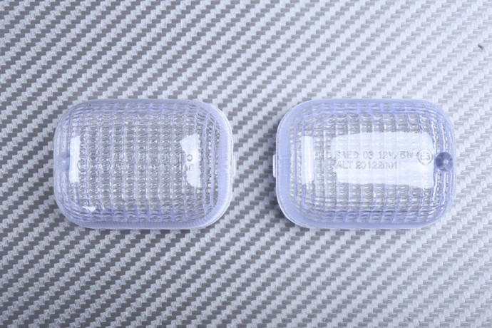 Paire de caches clignotants avant TRIUMPH SPEED TRIPLE 955 / DAYTONA 955 I / SPRINT RS / TT600 Paire de caches clignotants avant TRIUMPH SPEED TRIPLE 955 / DAYTONA 955 I / SPRINT RS / TT600