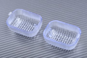 Paire de caches clignotants avant TRIUMPH SPEED TRIPLE 955 / DAYTONA 955 I / SPRINT RS / TT600 Paire de caches clignotants avant TRIUMPH SPEED TRIPLE 955 / DAYTONA 955 I / SPRINT RS / TT600
