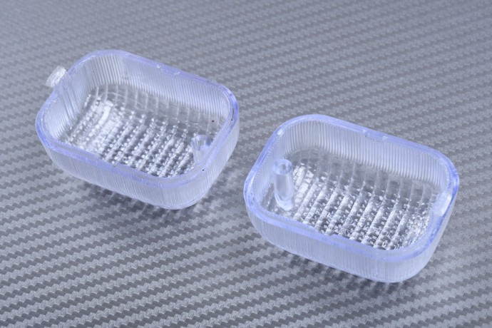 Pair of Front Turn Signals Lenses TRIUMPH SPEED TRIPLE 955 / DAYTONA 955 I / SPRINT RS / TT600