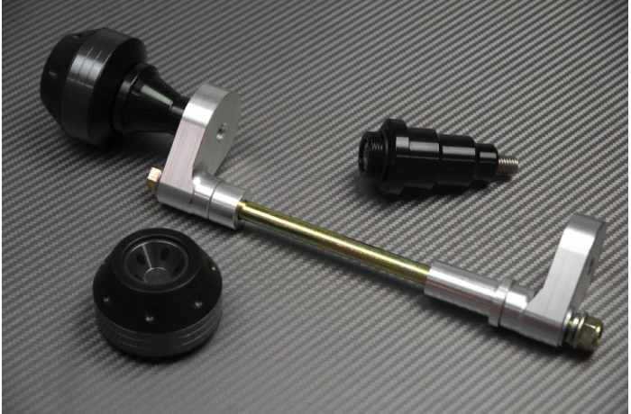 Pair of Frame Sliders / Crash Pads for KTM DUKE 125 200 390 Pair of Frame Sliders / Crash Pads for KTM DUKE 125 200 390
