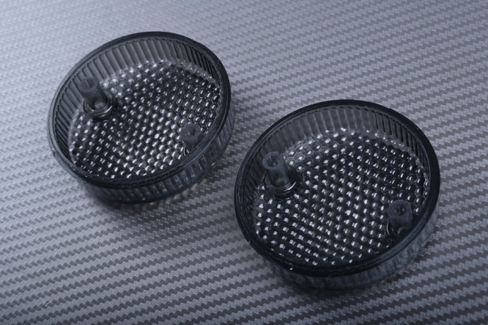 Paar Blinkerkappe Hinten HONDA SHADOW 600 1100 / MAGNA 750 Paar Blinkerkappe Hinten HONDA SHADOW 600 1100 / MAGNA 750