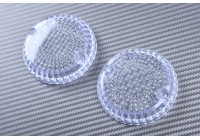Pair of Rear Turn Signals Lenses KAWASAKI ZEPHYR / ELIMINATOR / VULCAN VN / W650 / W800