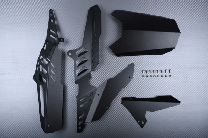 Aluminium Rear Fender with Chain Guard YAMAHA YZF R3 R25 / MT03 MT250 2013 - 2021 Aluminium Rear Fender with Chain Guard YAMAHA YZF R3 R25 / MT03 MT250 2013 - 2021