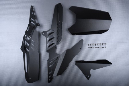 Aluminium Rear Fender with Chain Guard YAMAHA YZF R3 R25 / MT03 MT250 2013 - 2021