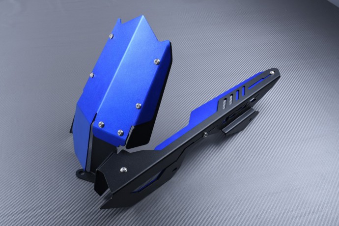 Guardabarros trasero con Cubre Cadena de aluminio SUZUKI GSX 125R / GSXS 125 2017 - 2020 Guardabarros trasero con Cubre Cadena de aluminio SUZUKI GSX 125R / GSXS 125 2017 - 2020