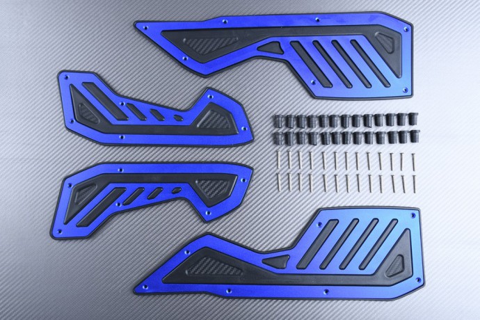 Set poggiapiedi anteriori + posteriori YAMAHA NMAX 125 / 155 2021 - 2024 Set poggiapiedi anteriori + posteriori YAMAHA NMAX 125 / 155 2021 - 2024