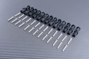 Set poggiapiedi anteriori + posteriori YAMAHA NMAX 125 / 155 2021 - 2024 Set poggiapiedi anteriori + posteriori YAMAHA NMAX 125 / 155 2021 - 2024