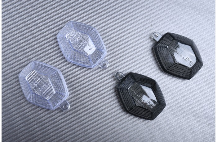 Pareja de cristales traseros SUZUKI BANDIT 600 1200 / SV 650 1000 2003+ / GSXR 600 750 1000 / VSTROM 650 1000 / DRZ 400