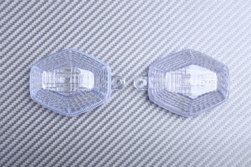 Paire de caches clignotants arrière SUZUKI BANDIT 600 1200 / SV 650 1000 2003+ / GSXR 600 750 1000 / VSTROM 650 1000 / DRZ 400