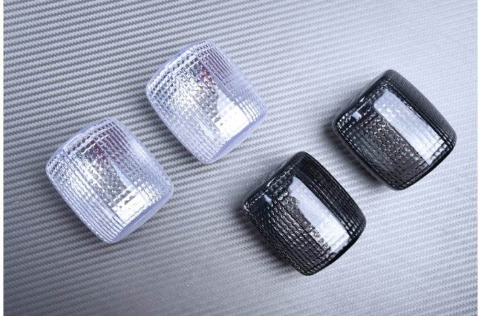 Paire de clignotants HONDA CBR 900RR / VFR 400 750 / NTV 600 650 / CB 350 400 450 / XBR 500 / NR 750