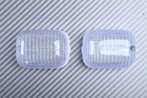 Pair of Rear Turn Signals Lenses CAGIVA MITO / PLANET / SUPERCITY 125 / RAPTOR V-RAPTOR 650 1000 / CANYON 500 600 Pair of Rear Turn Signals Lenses CAGIVA MITO / PLANET / SUPERCITY 125 / RAPTOR V-RAPTOR 650 1000 / CANYON 500 600