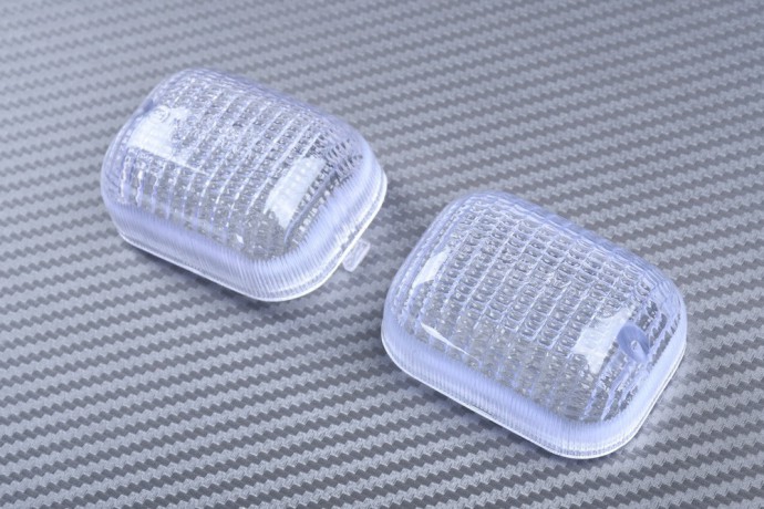 Paire de caches clignotants arrière TRIUMPH SPEED TRIPLE 955 / DAYTONA 955 I / SPRINT RS ST / TT600 / SPEED FOUR