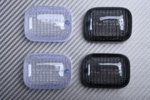 Pair of Front Turn Signals Lenses CAGIVA MITO / PLANET / SUPERCITY 125 / RAPTOR 650 1000 / W4 / W8