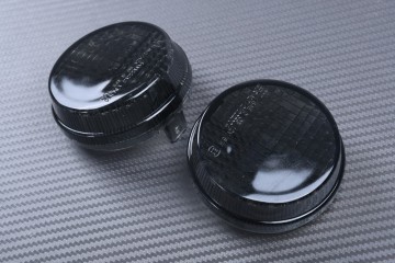 Paire de caches clignotants avant HONDA CB 1100 / SHADOW 125 600 750 1100 / VTX 1300 1800 / FURY