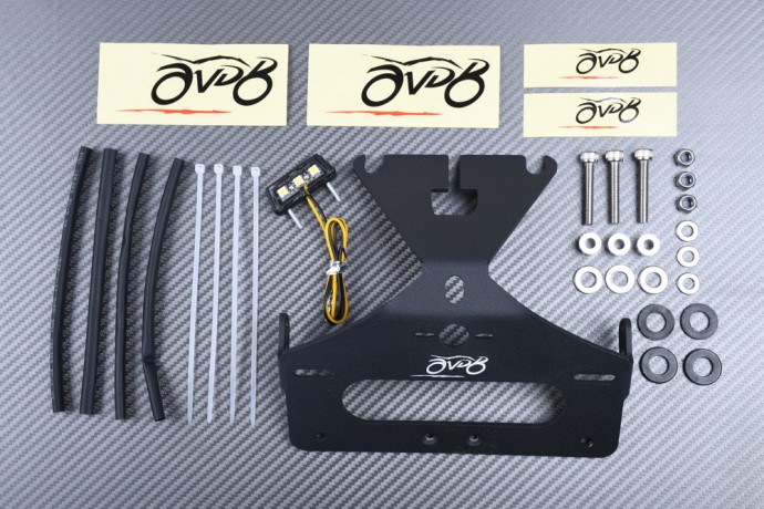 Porta-matrícula especifico AVDB APRILIA RSV4 / TUONO V4 / RS4 50 125 / Caponord Porta-matrícula especifico AVDB APRILIA RSV4 / TUONO V4 / RS4 50 125 / Caponord