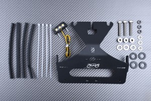 Specific License Plate Holder AVDB APRILIA RSV4 / TUONO V4 / RS4 50 125 / Caponord